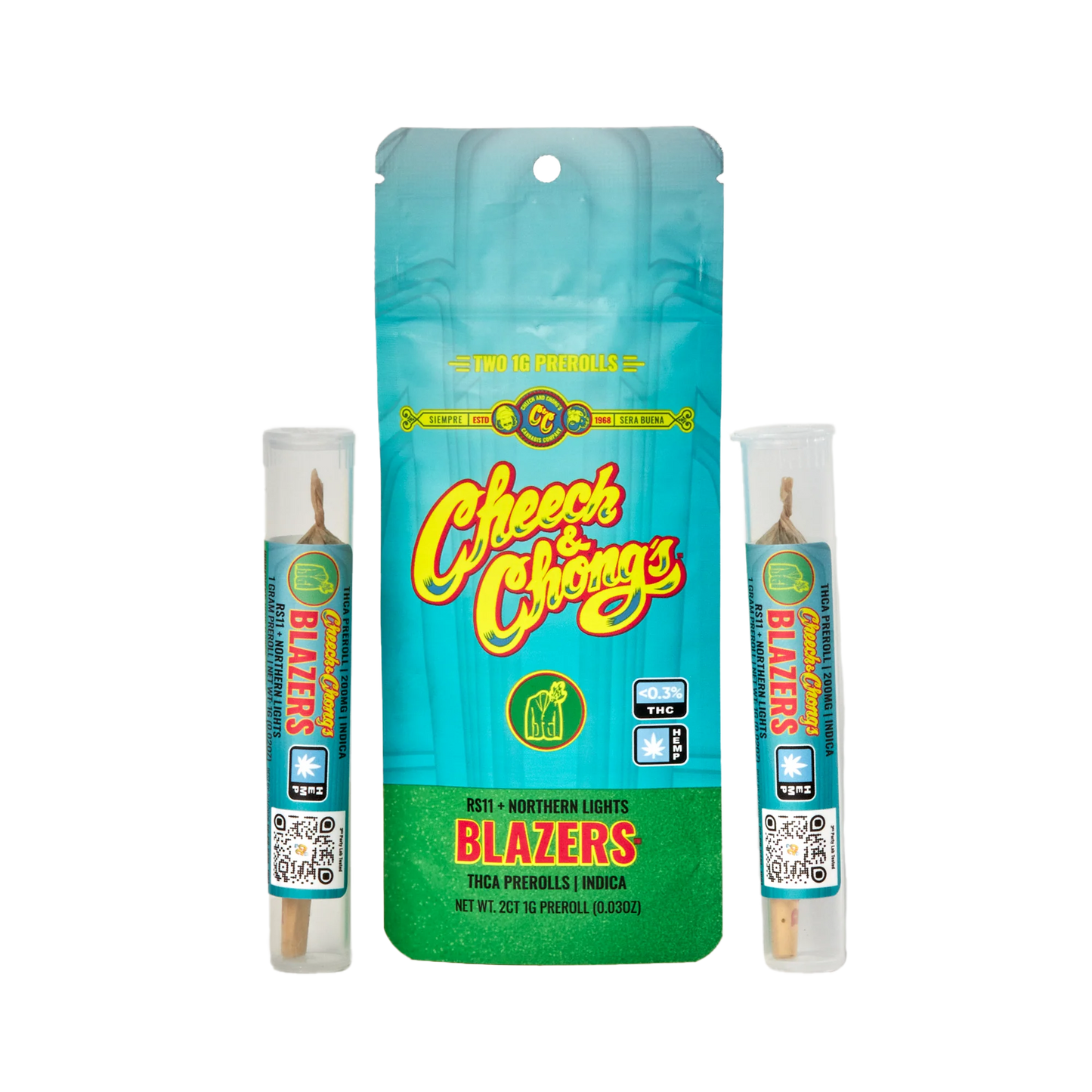 Cheech & Chongs | THCa Pre Rolls [2ct]