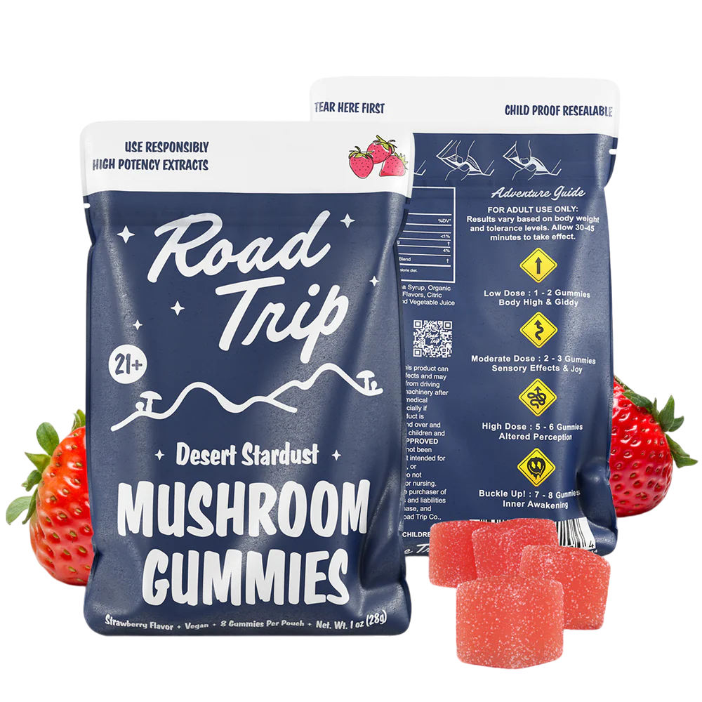 Road Trip | Desert Stardust Gummies (8ct) : Strawberry