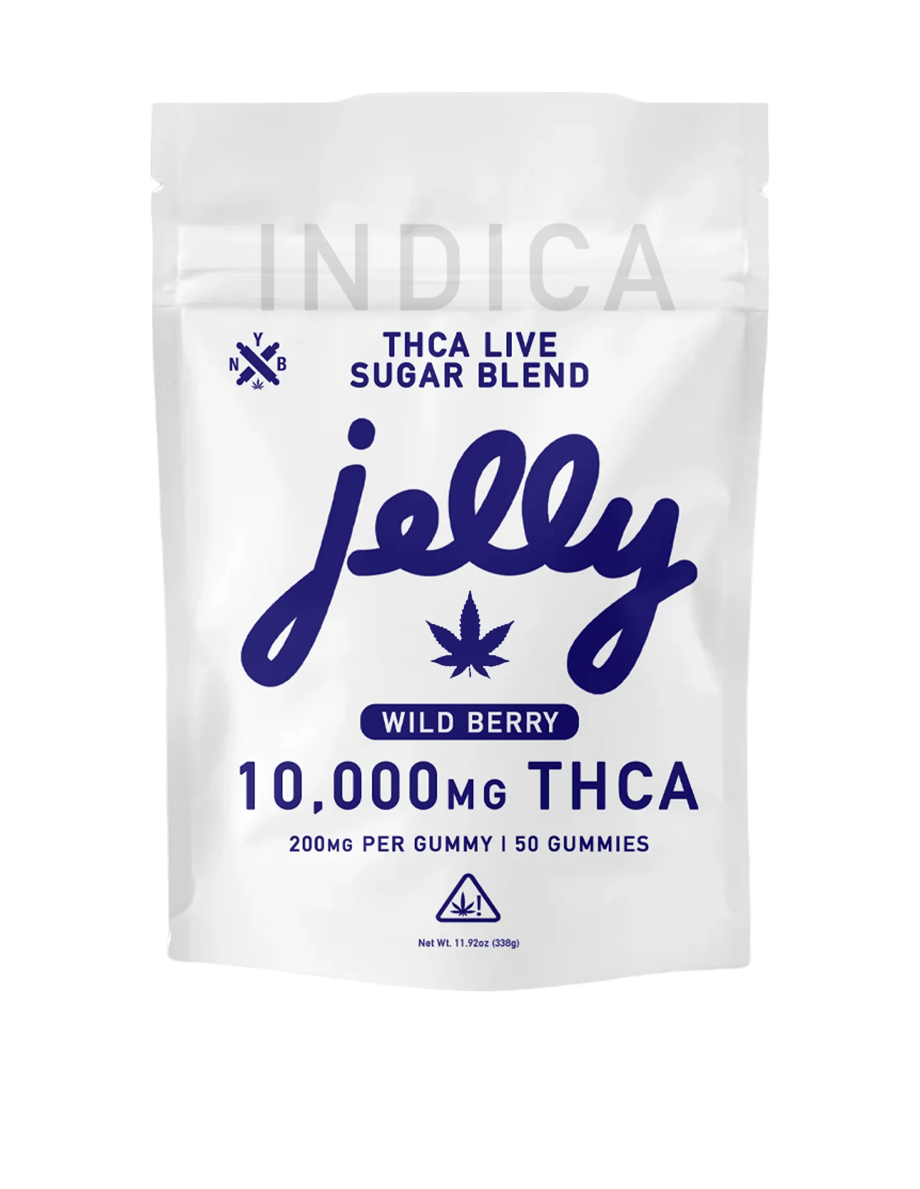 Not Your Bakery | THCa Live Sugar Gummies : Wild Berry (INDICA)