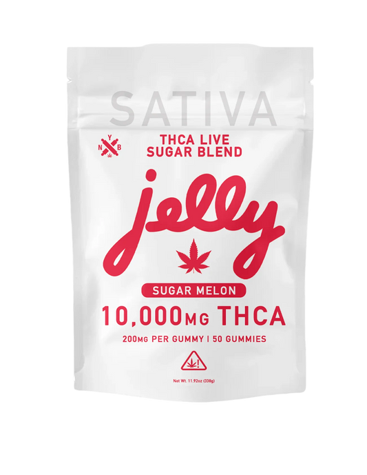 Not Your Bakery | THCa Live Sugar Gummies : Sugar Melon (SATIVA)