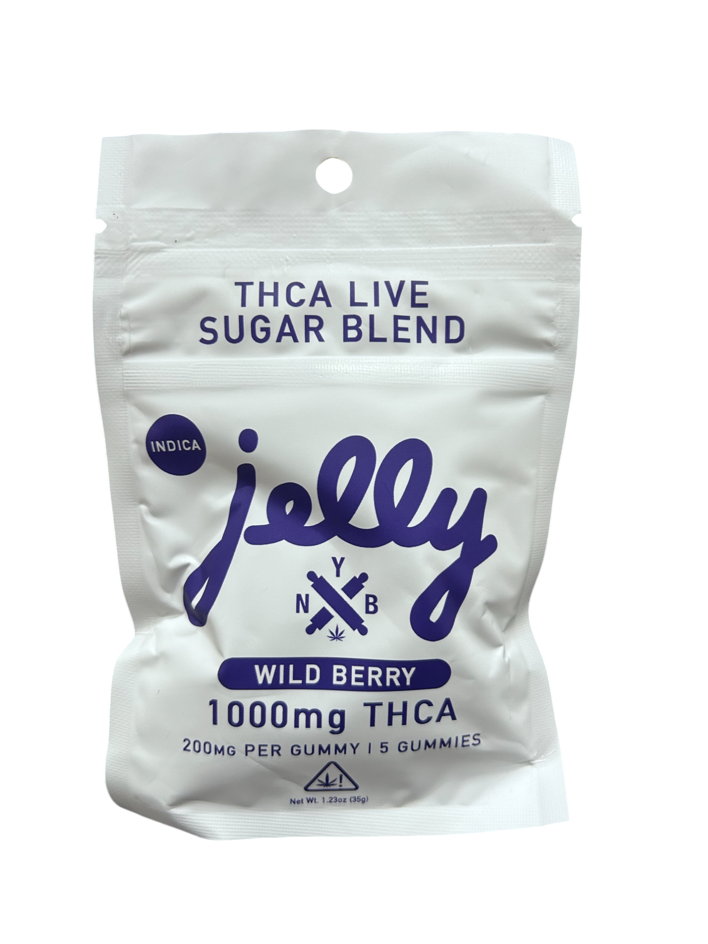 Not Your Bakery | THCa Live Sugar Gummies : Wild Berry (INDICA)